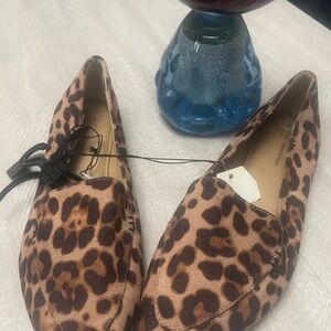 Brand New Leopard Print Women's Loafers